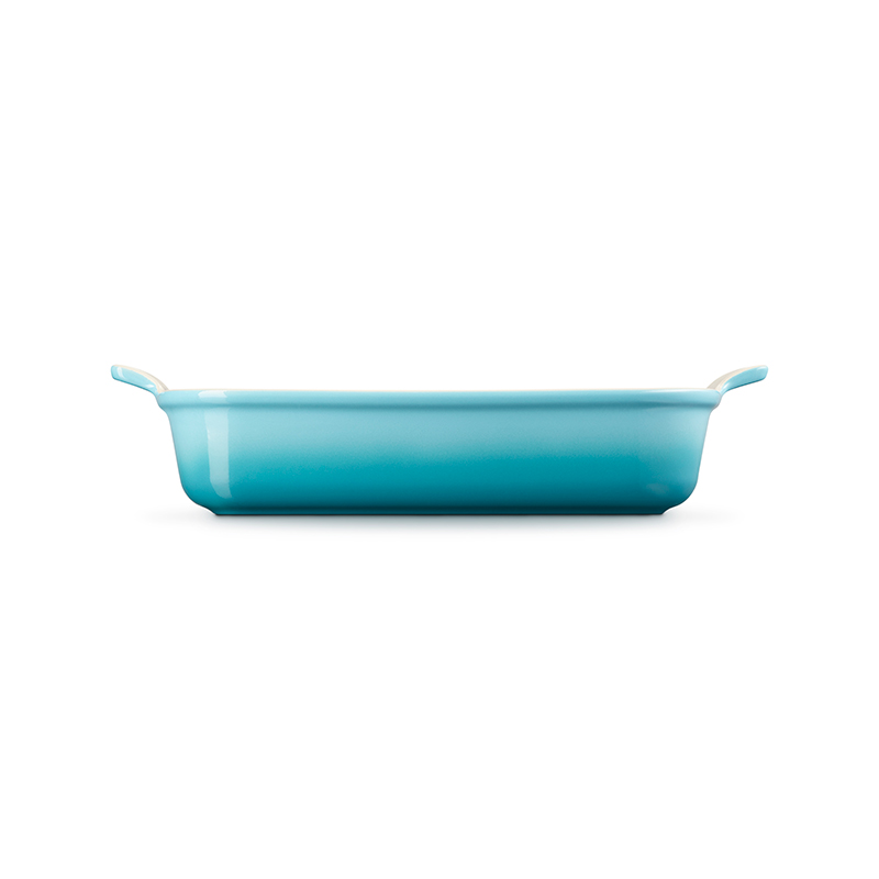 Stoneware Rectangular dish, 32 x 28cm - 3.85 litre, Teal-3