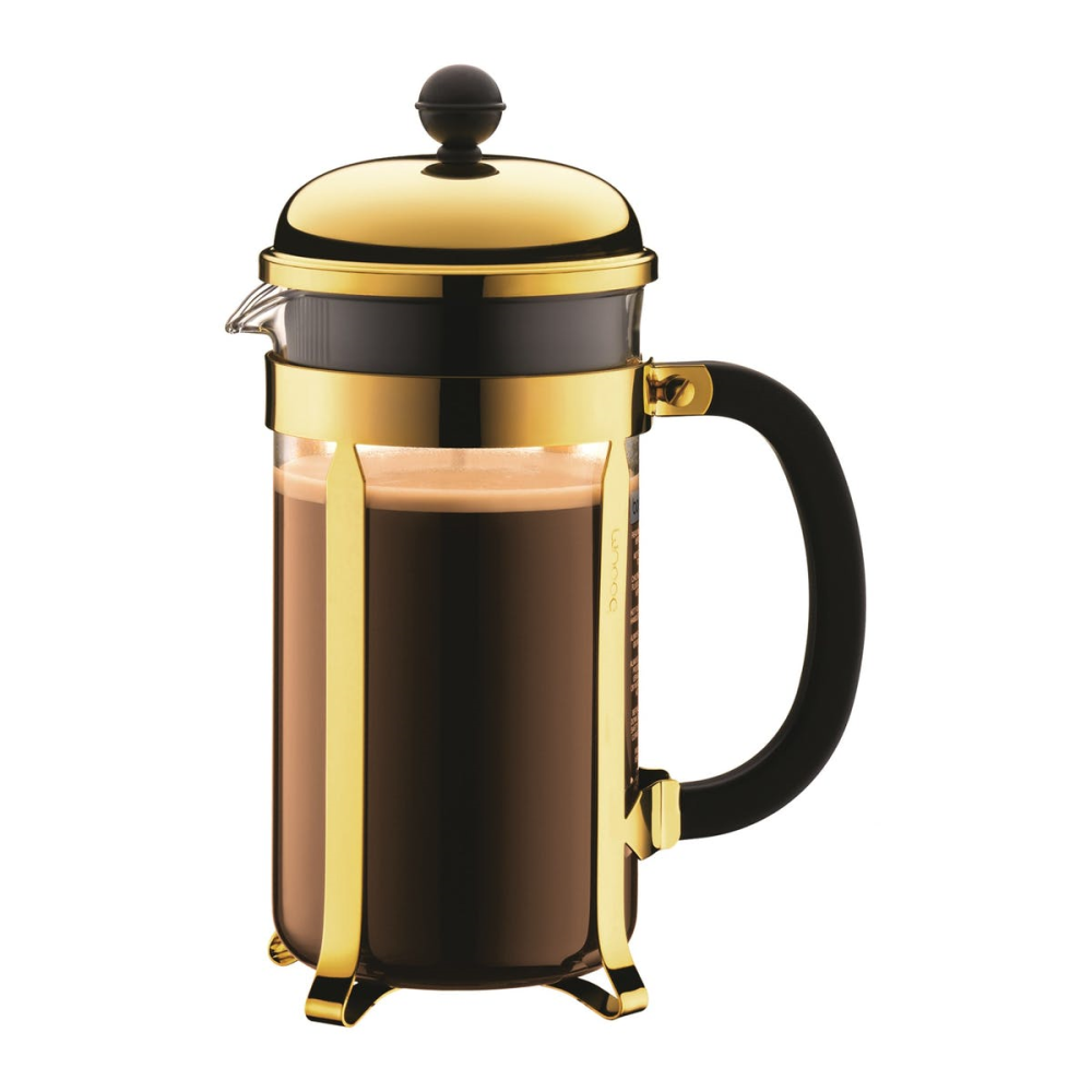 Chambord 8 cup coffee maker, 1 litre, Gold-0