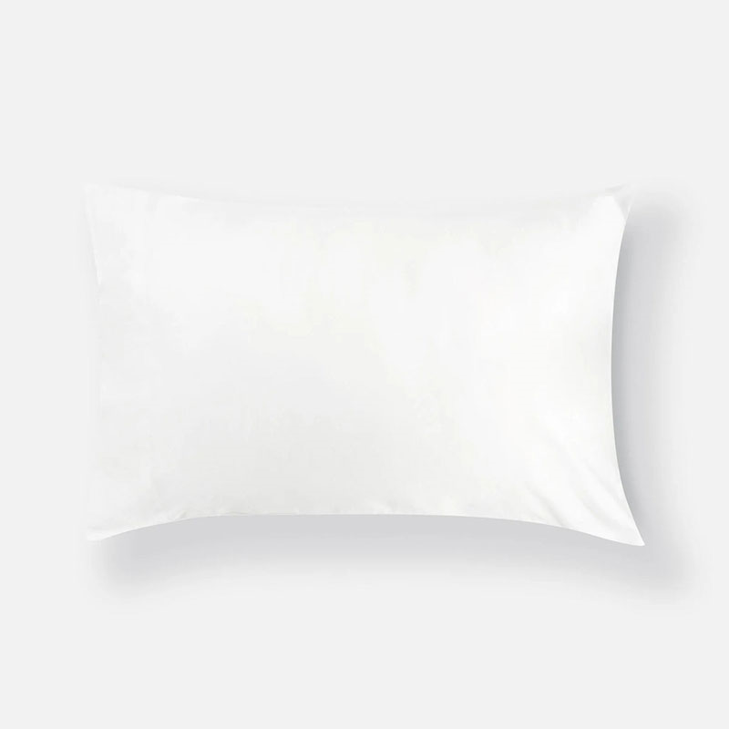 Silver Standard Pillowcase, White-1