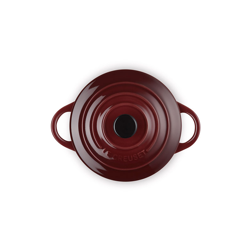 Stoneware Petite Round Casserole, 250ml, Garnet-3