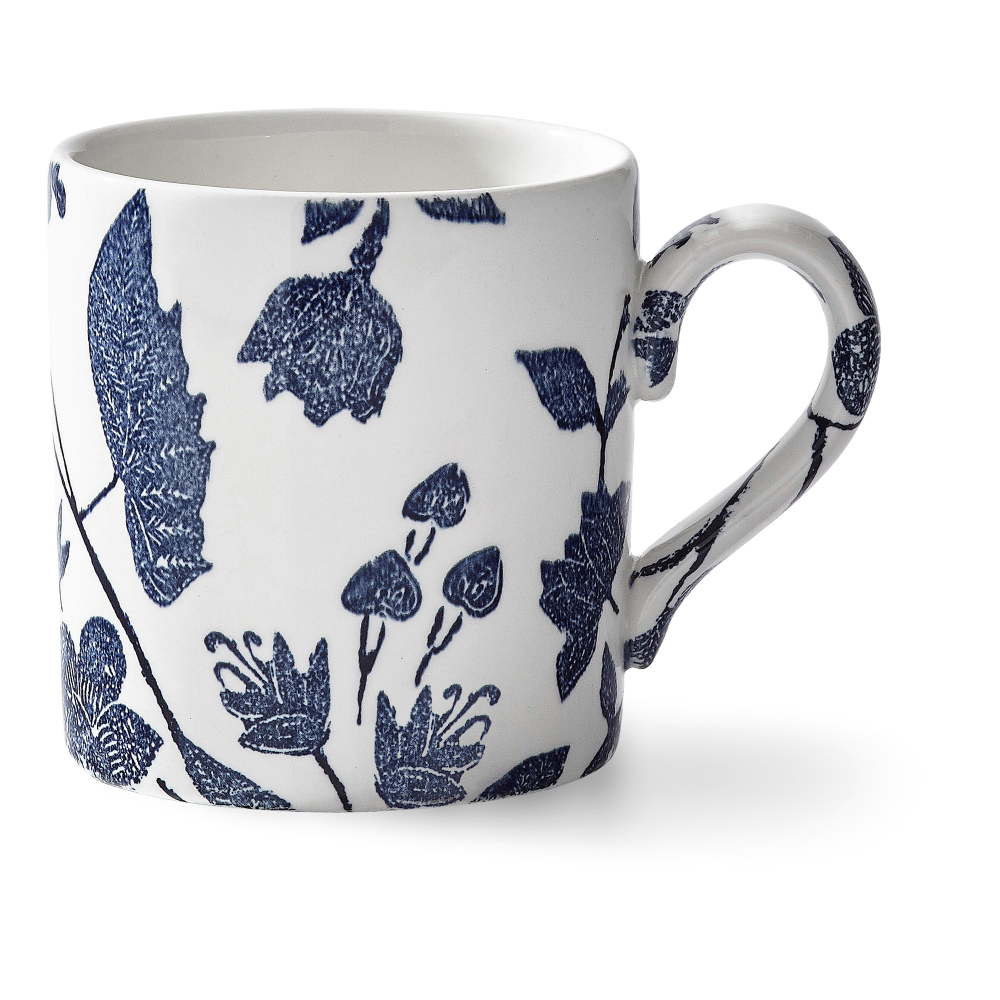 Burleigh - Garden Vine Mug, 12 x 9 x 9cm - 375ml, Indigo-0