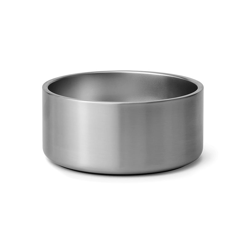 Boomer 8 Dog Bowl, Stainless Steel-1