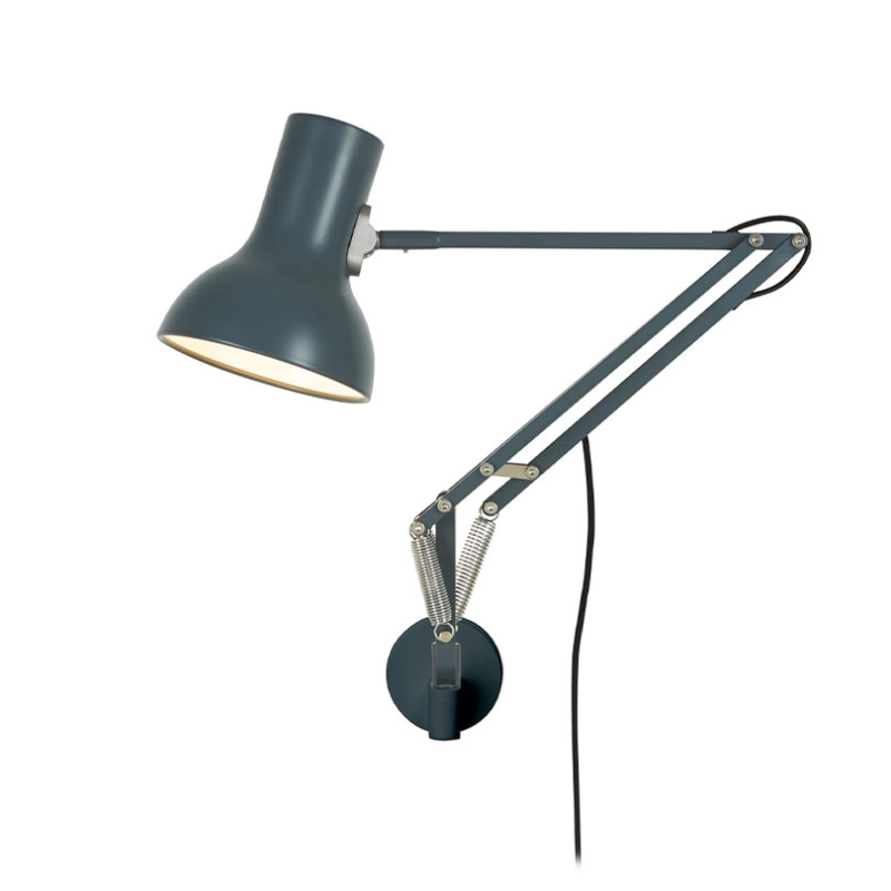 Type 75™ Mini Lamp with Wall Bracket, Slate Grey-1