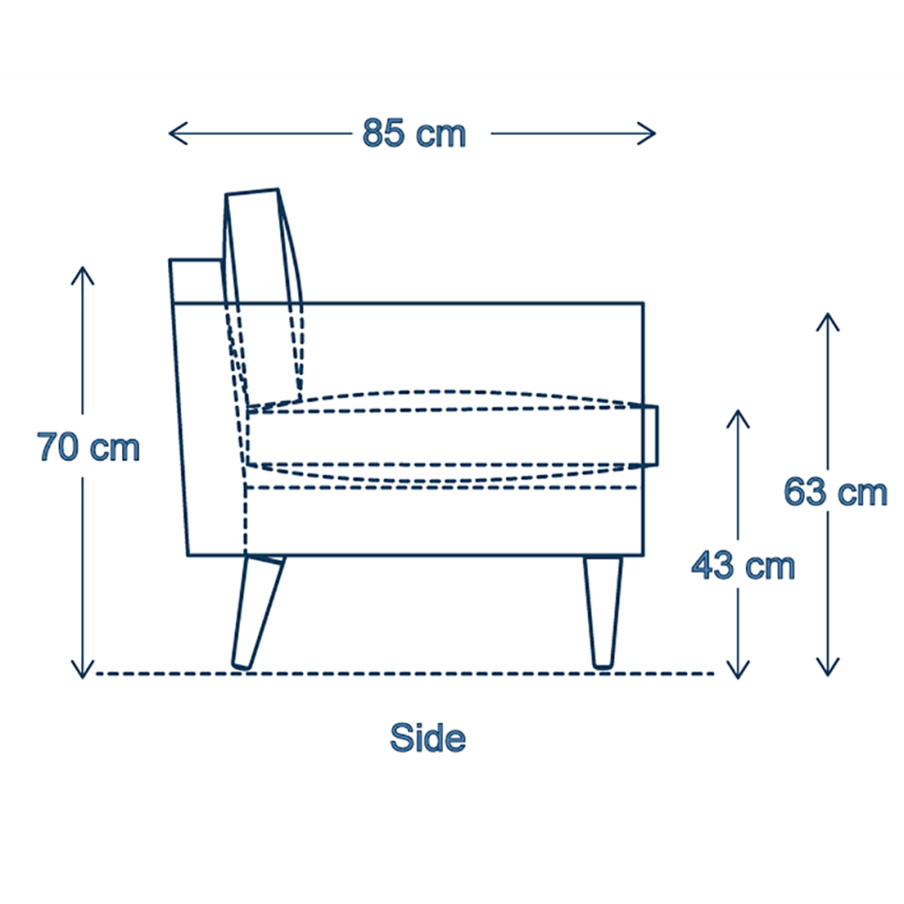 Model 01 2 Seater Linen Sofa, Seaglass-4