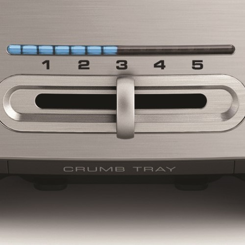 The Smart Toast 4 slice toaster, Stainless Steel-3