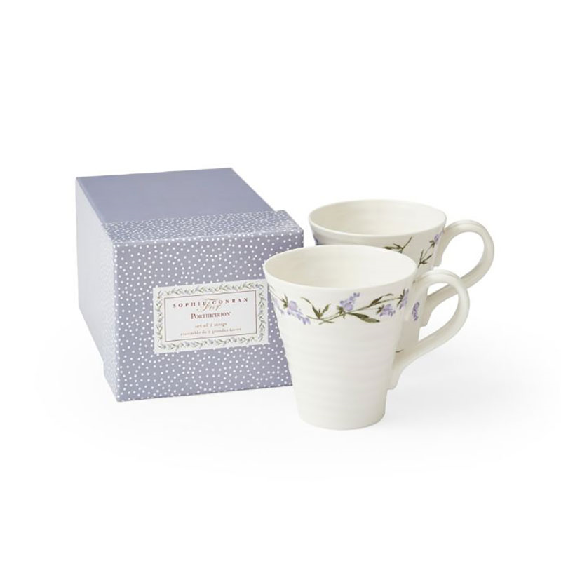 Lavendula Set of 2 Mugs, D14.5cm, Multi-6