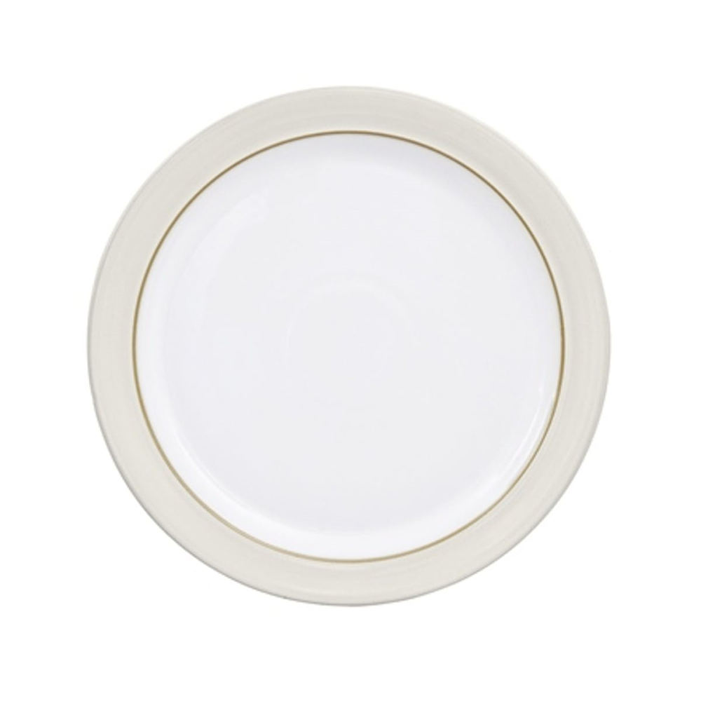 Natural Canvas Dinner plate, 27 x 2.5cm-0