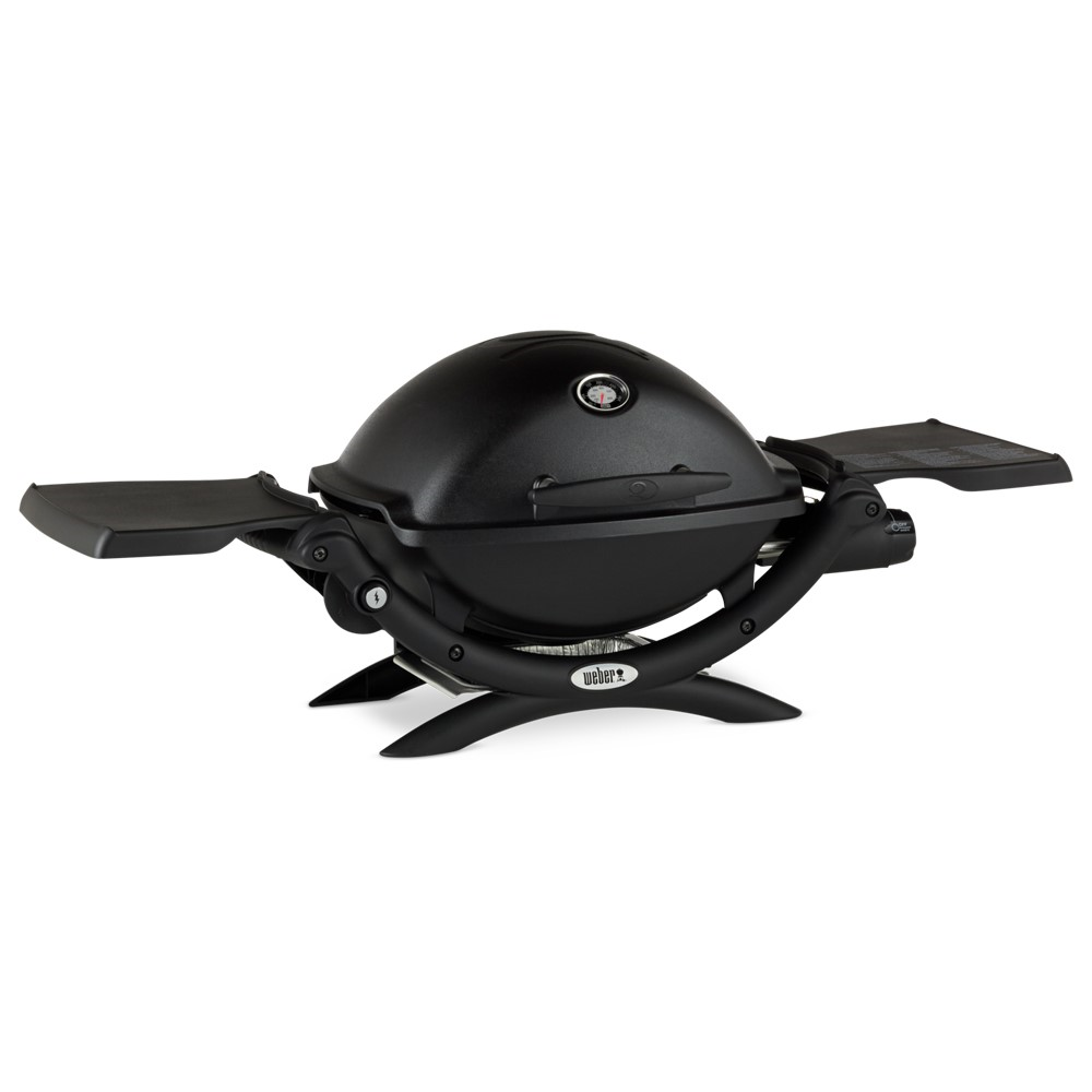 Q1200 Gas Barbecue with stand, 120cm, Black-3