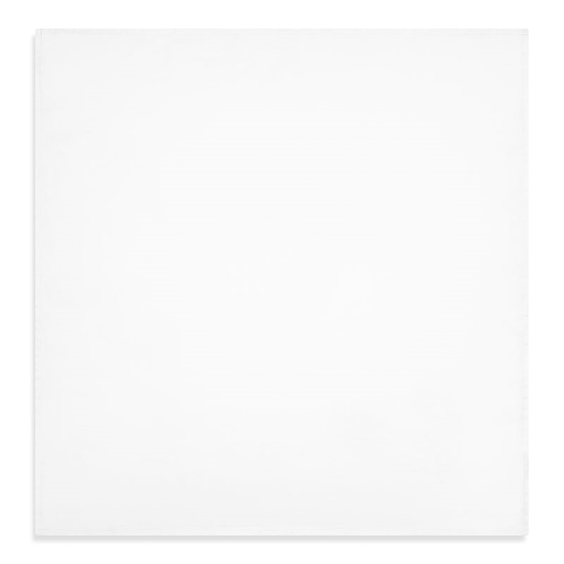 Plain Linen Napkin, 50 x 50cm, White-0