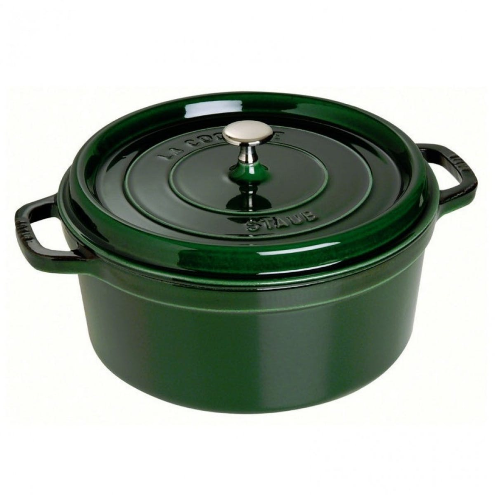 Round cocotte, 28cm, Basil-0