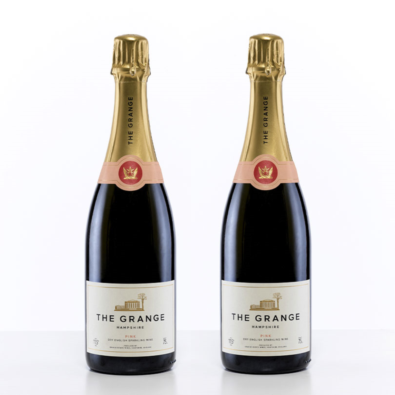 The Grange Pair of Pink NV Sparkling Wines, Pair of Bottles-1