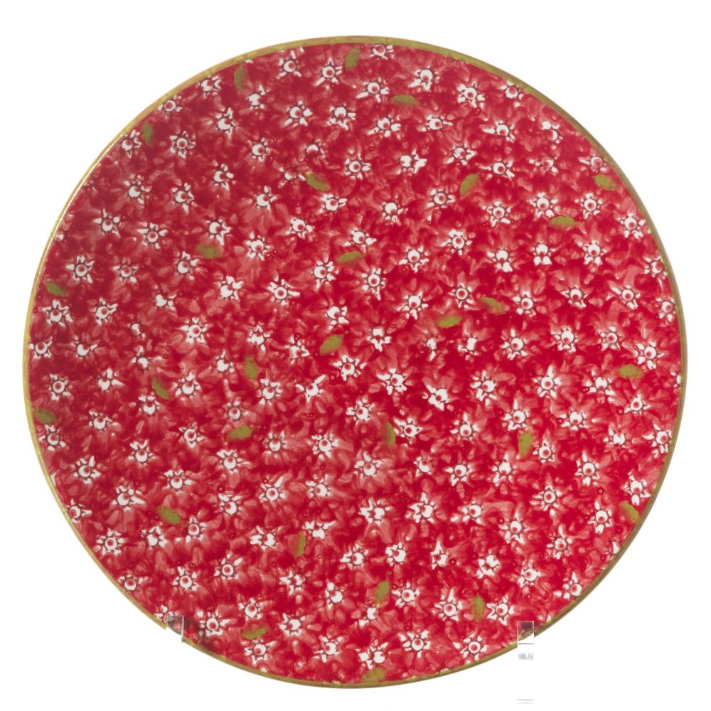 Lawn Everyday plate, D23.5cm, Red-0