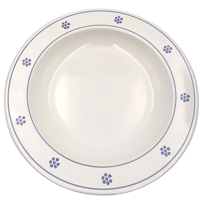 Stella Bianca Pasta Plate, D23cm, White-0