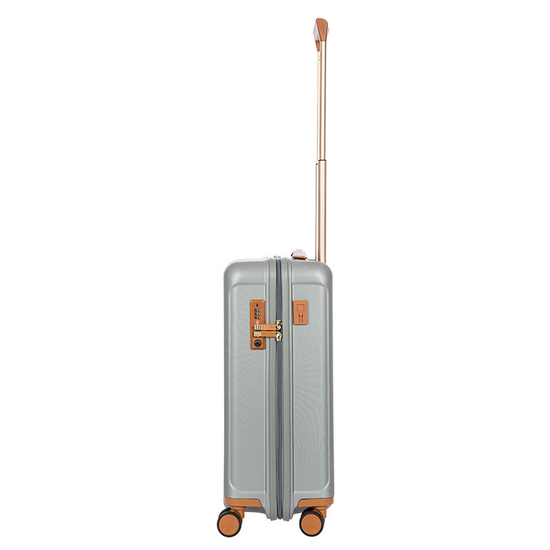 Capri Carry-on Suitcase, H55 x L38 x W23cm, Silver-5