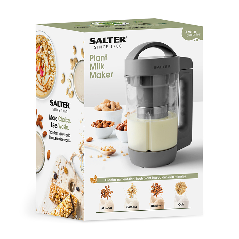 Plant Milk Maker, 1.6L, Grey-7