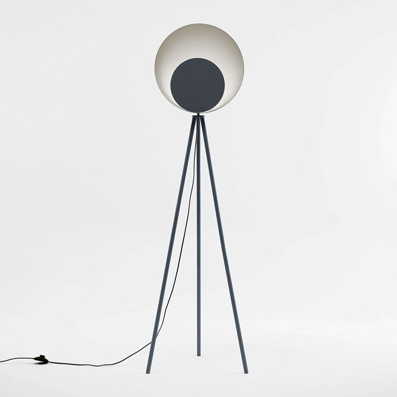 Diffuser Floor Lamp, H159cm, Charcoal-1