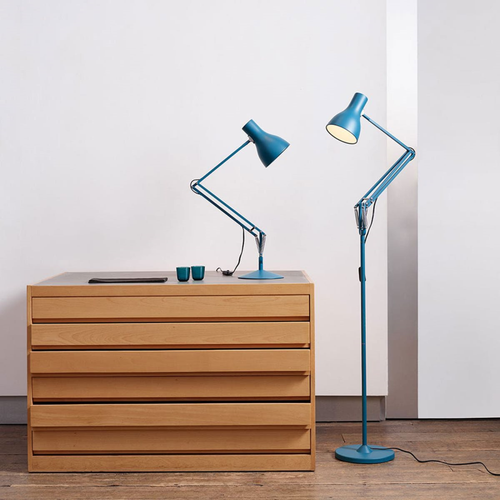 Type 75 - Margaret Howell Floor lamp, Saxon Blue-1