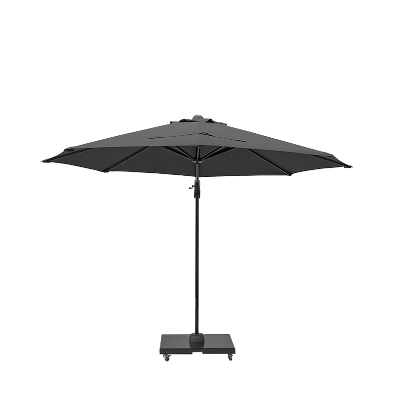 Voyager T1 Round Parasol, 3m, Anthracite-2