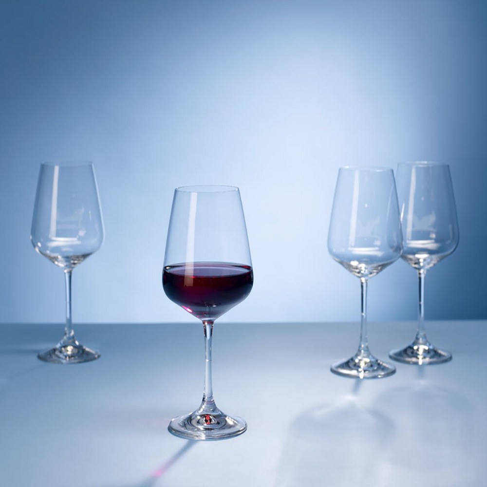 Ovid Set of 4 red wine goblets, 59cl-0