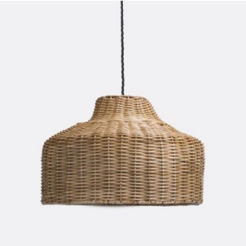 Pendant Lampshade, Asho, Rattan, Small, 36cm-0