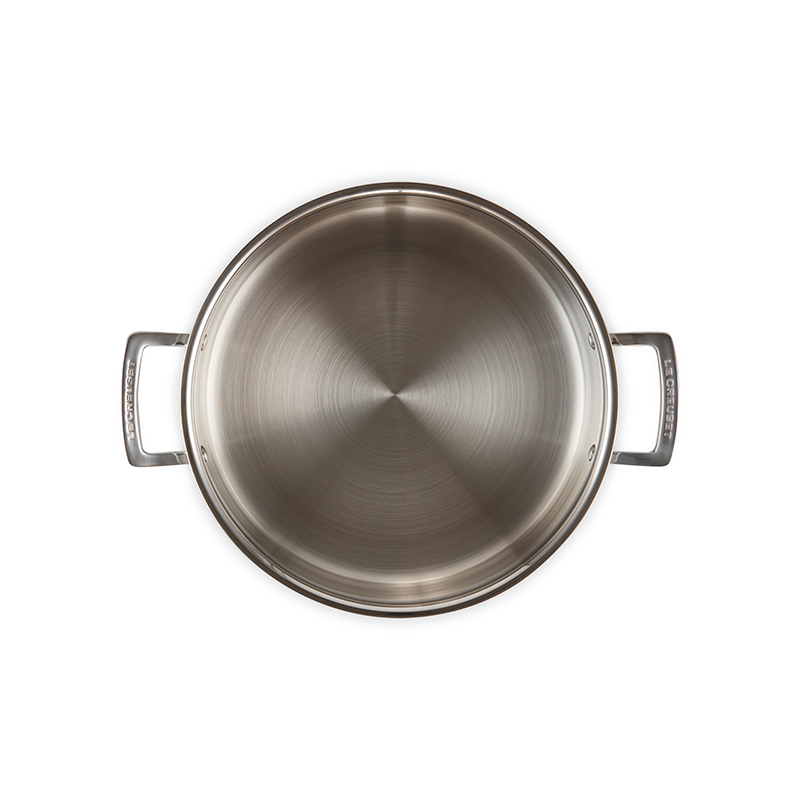 3 Ply Stainless Steel Sauteuse, 28cm-2