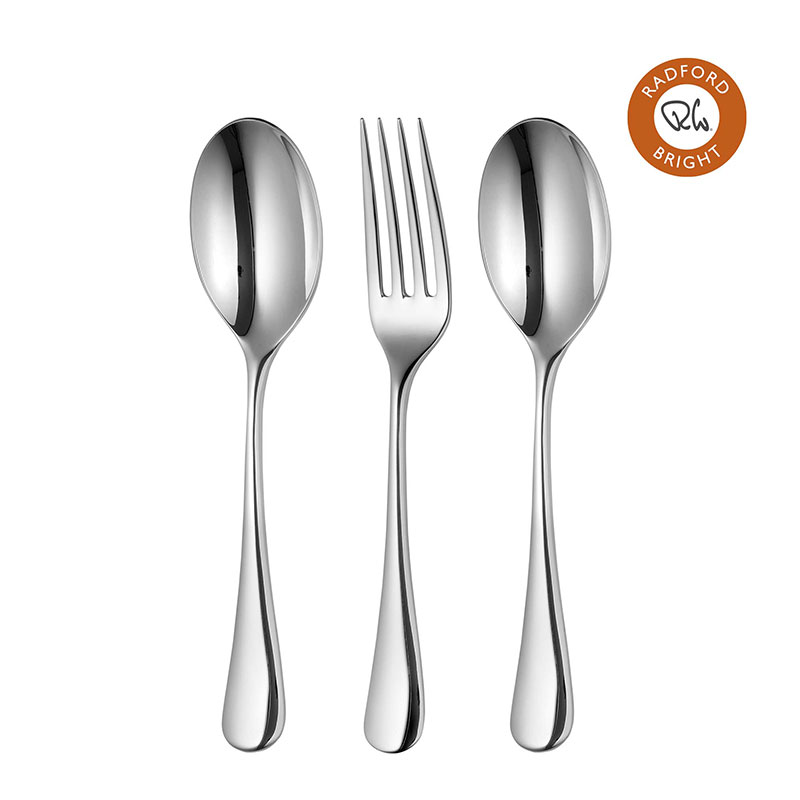 Radford 3 Piece Serving Set, Stainless Steel-8