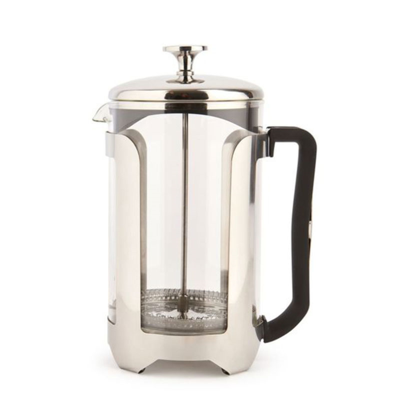 Roma Stainless Steel Cafetière, 12 Cup, Silver-5