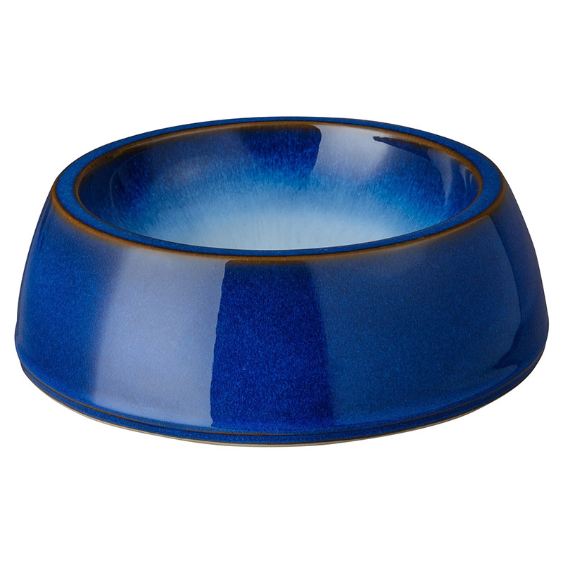 Blue Haze Pet Bowl, D21 x H7cm, Blue-0