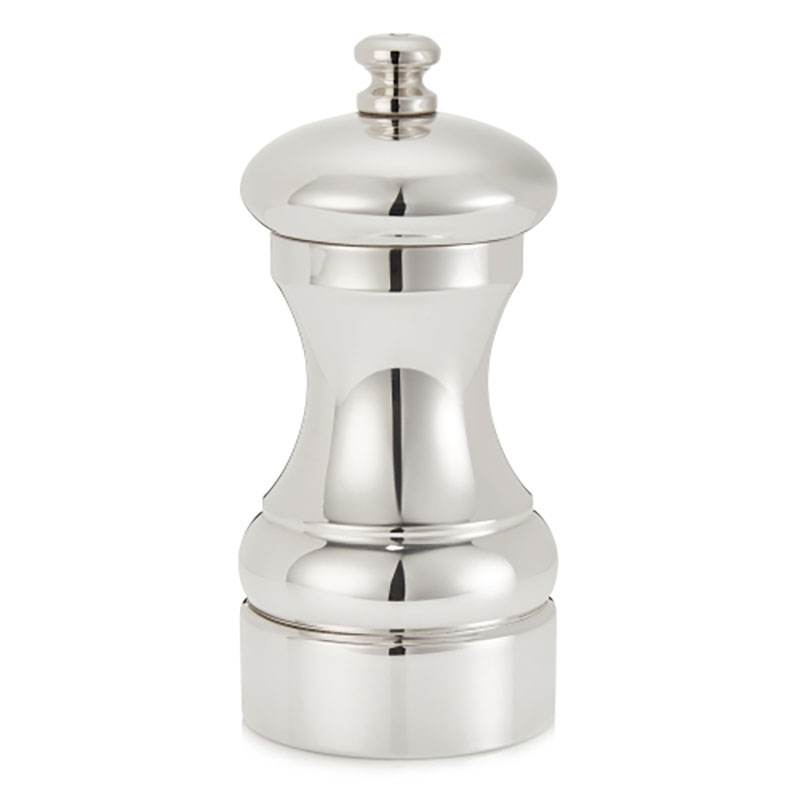 Capstan Pepper mill, 10.2cm, sterling silver-0