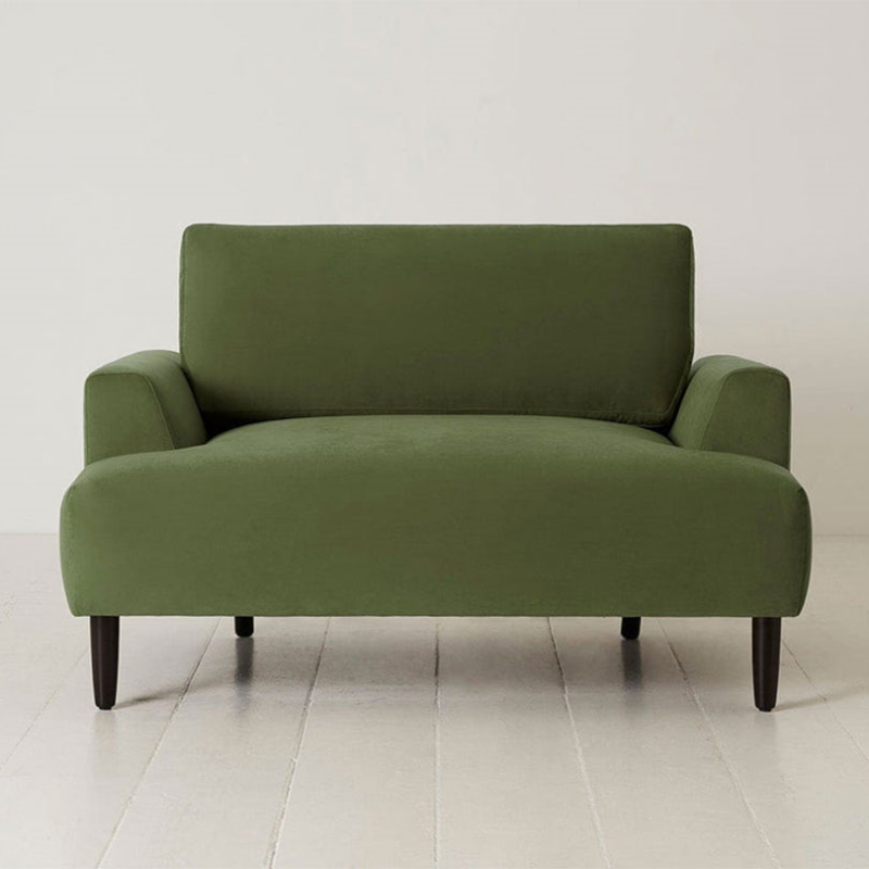 Model 05 Velvet Love Seat, Vine-0