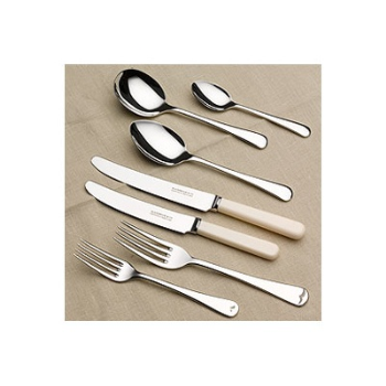 7-Piece Place Setting- Old English (Cream Handled Knives)-0