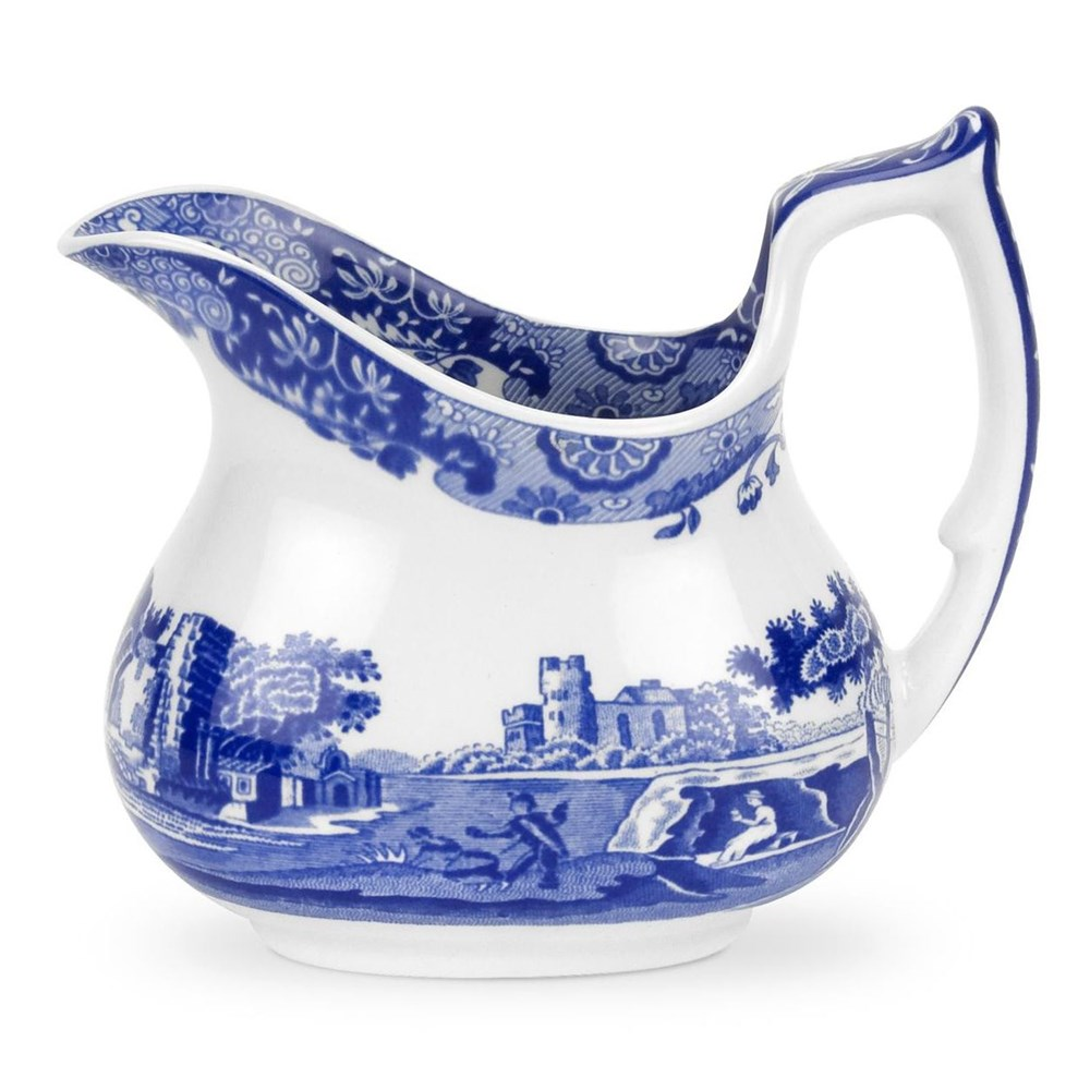 Blue Italian Cream jug, 220ml-0