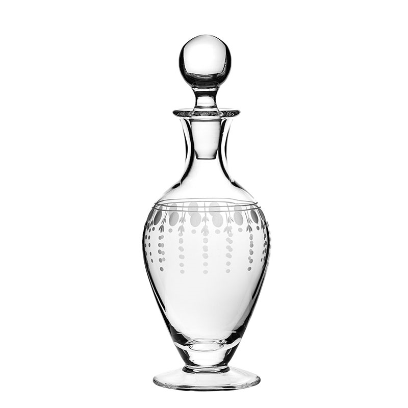 Nouveau Footed Wine Decanter, 800ml, Clear-0