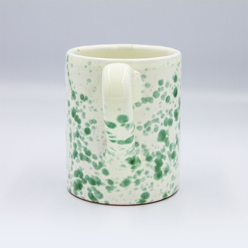 Splatter Mug, H10cm, Pistachio-4