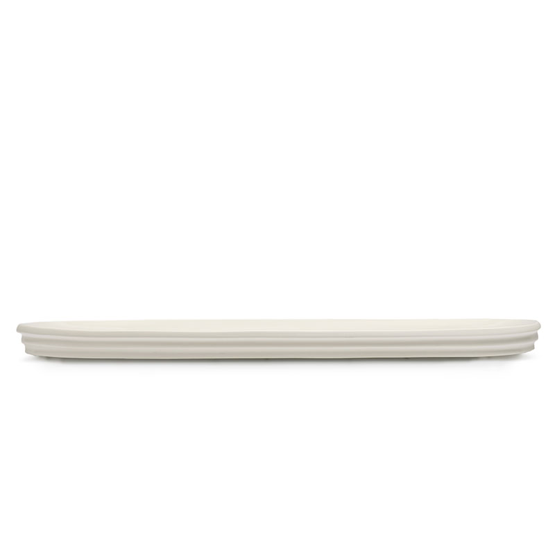 Dune Oval Serving Dish, 46 x 34cm, Alabaster-2