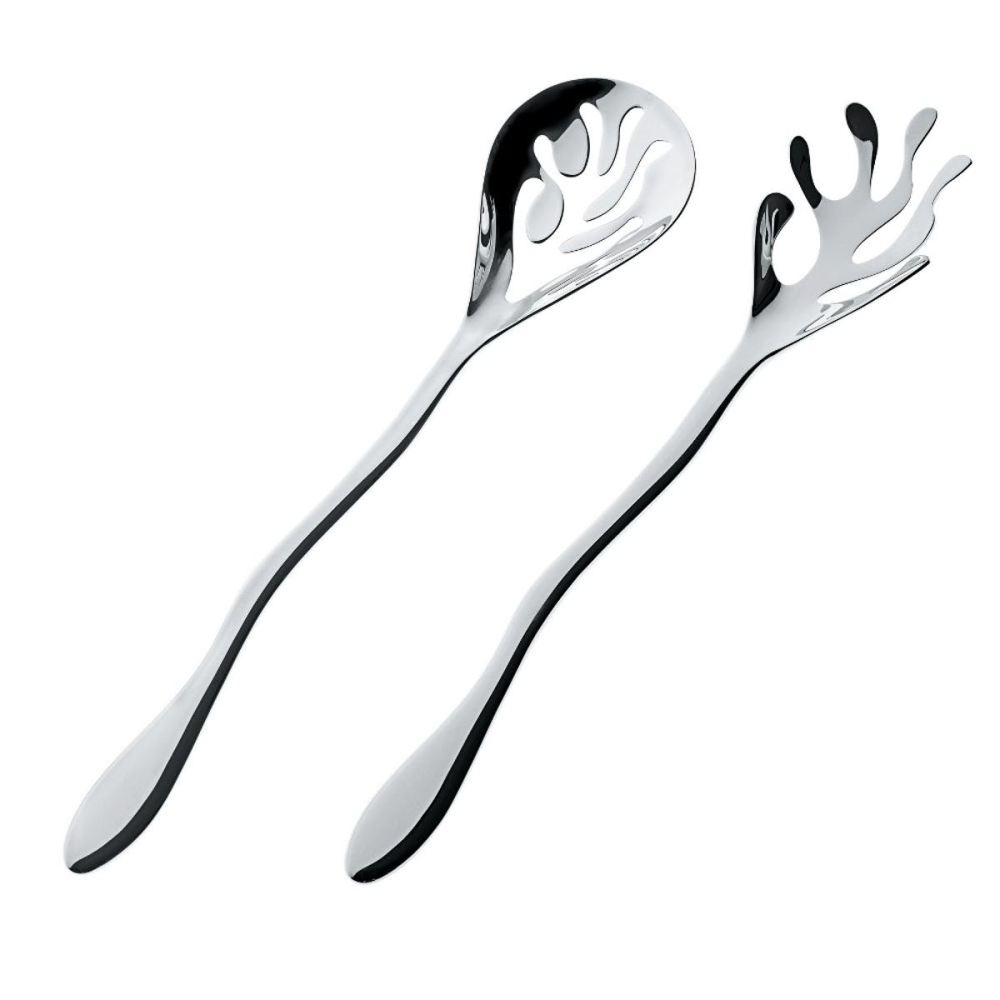 Mediterraneo by Emma Silvestris Salad serving set, Stainless Steel-0