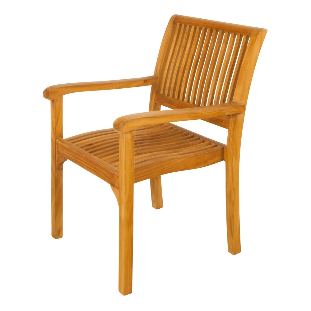 Bali Carver Chair, Teak-1