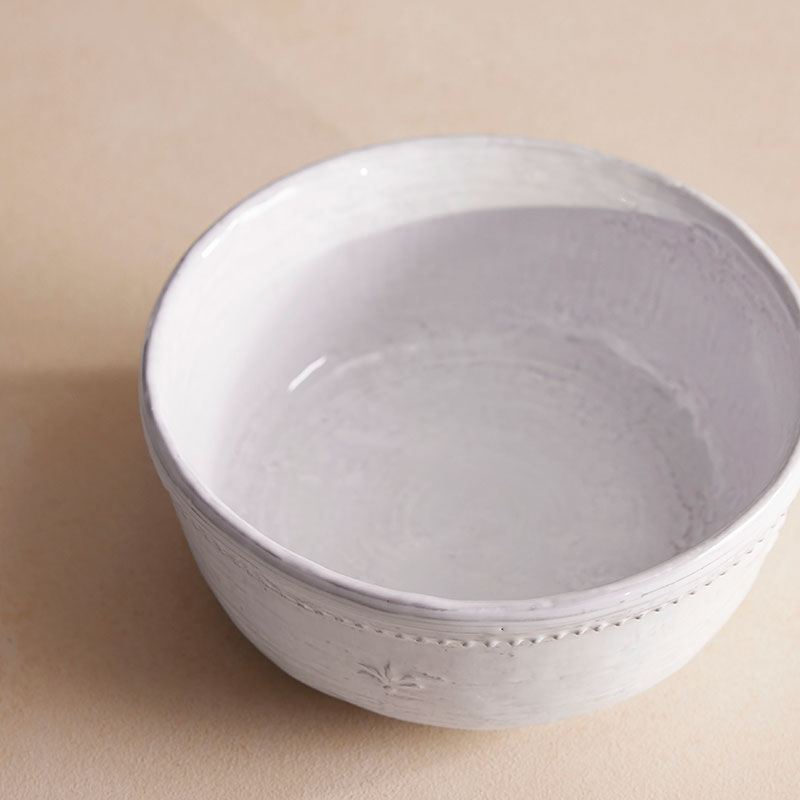 Hillcrest Set of 4 Cereal Bowls D16cm, White-4