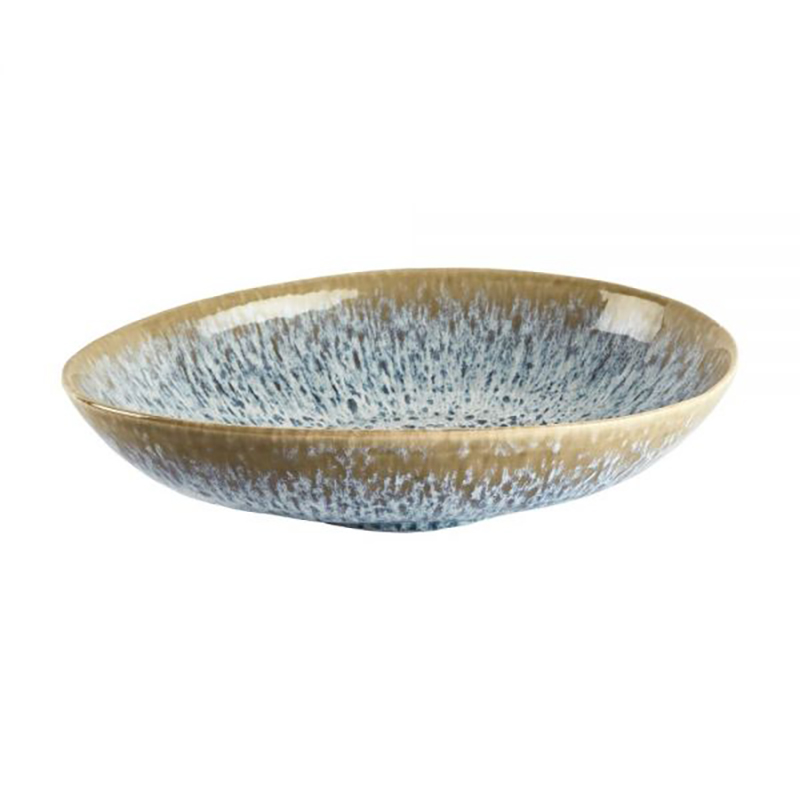 Lunar Pasta Bowl, W24.6cm x D19cm, Blue/Grey-0