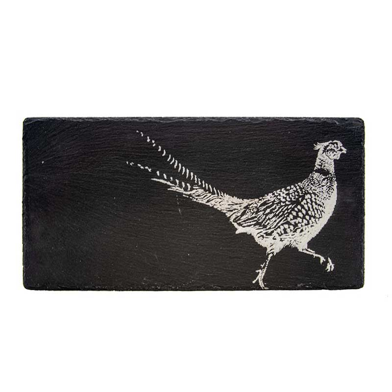 Pheasant Slate Table Runner, H25 x W50cm, Black-4