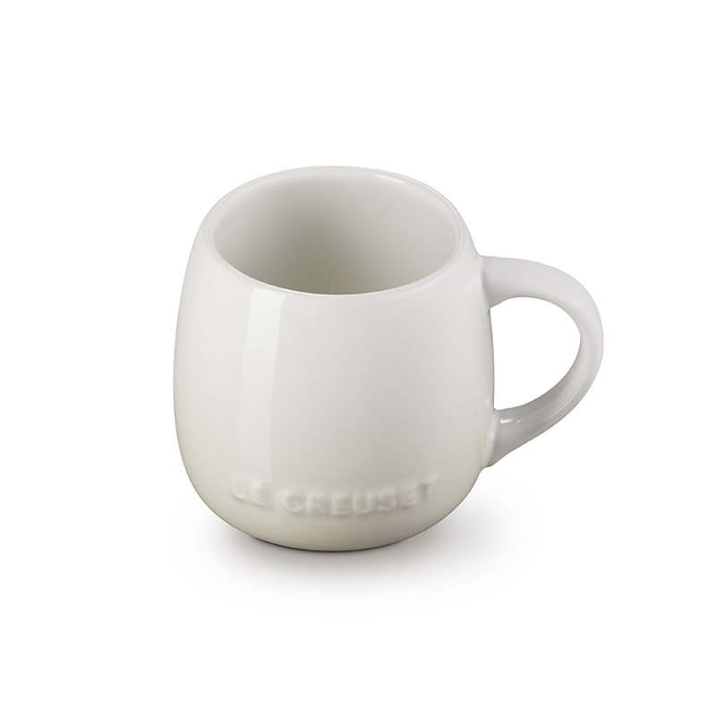 Stoneware Coupe Mug, 320ml, Meringue-1