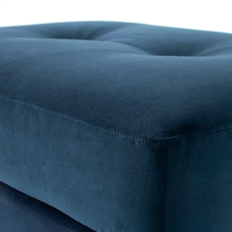 Model 04 Ottoman, Velvet Teal-2