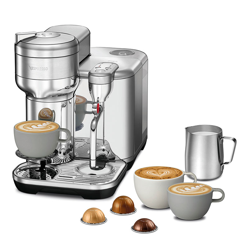 Nespresso Vertuo Creatista, Stainless Steel-1