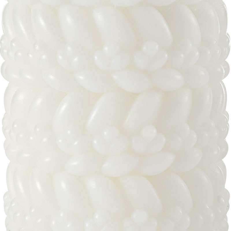 Babylone Candle, H10 x D8cm, Ivory-2