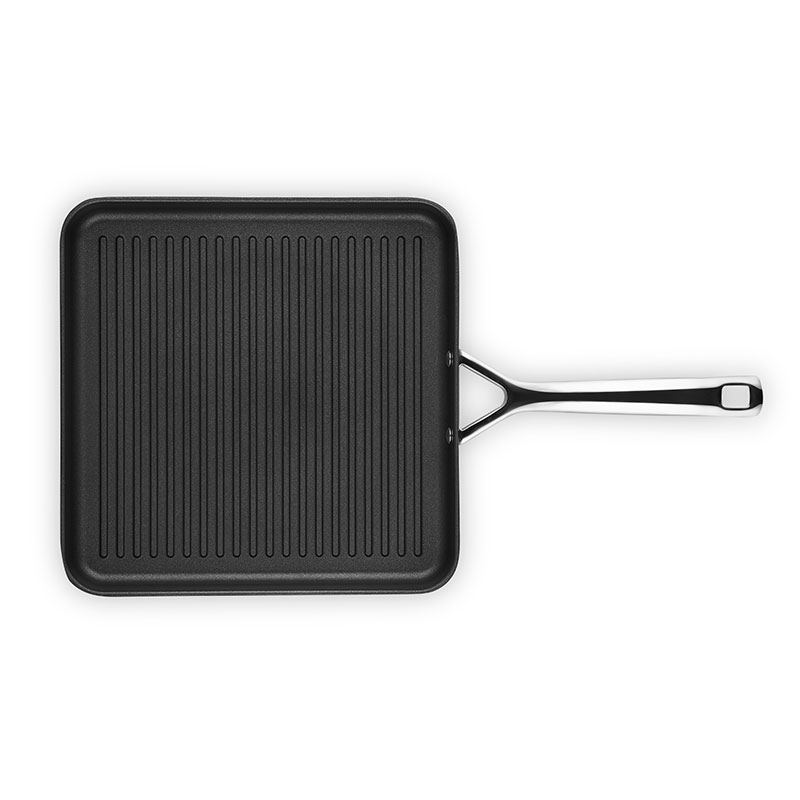 Toughened Non-Stick Square grill pan, 28cm-3