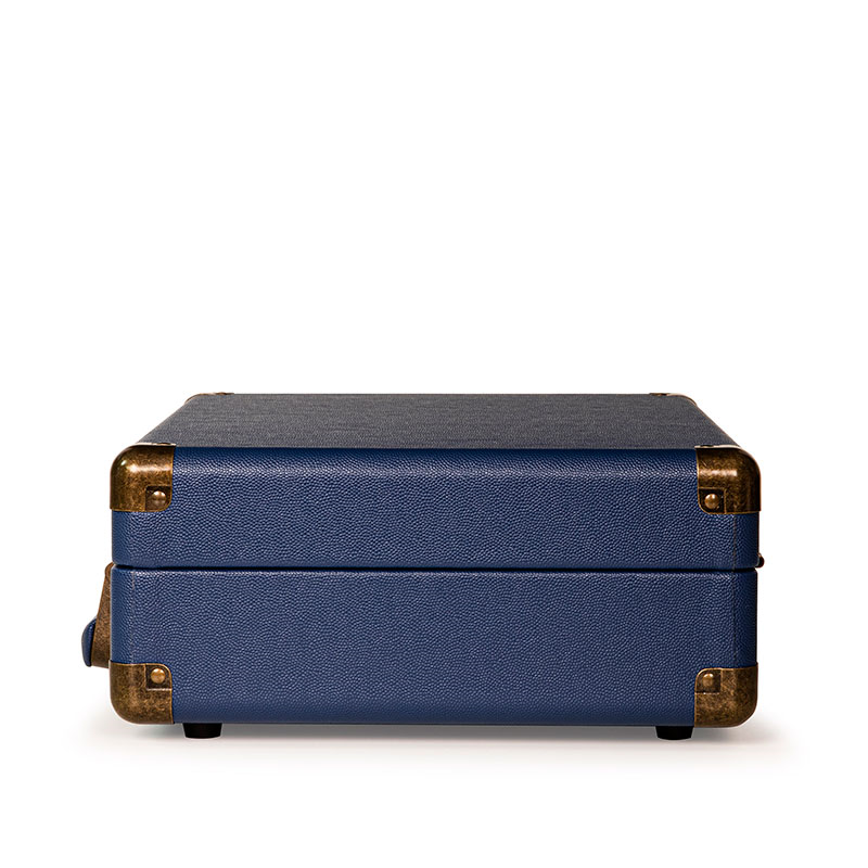 Cruiser Deluxe Plus Portable Turntable, Navy-6