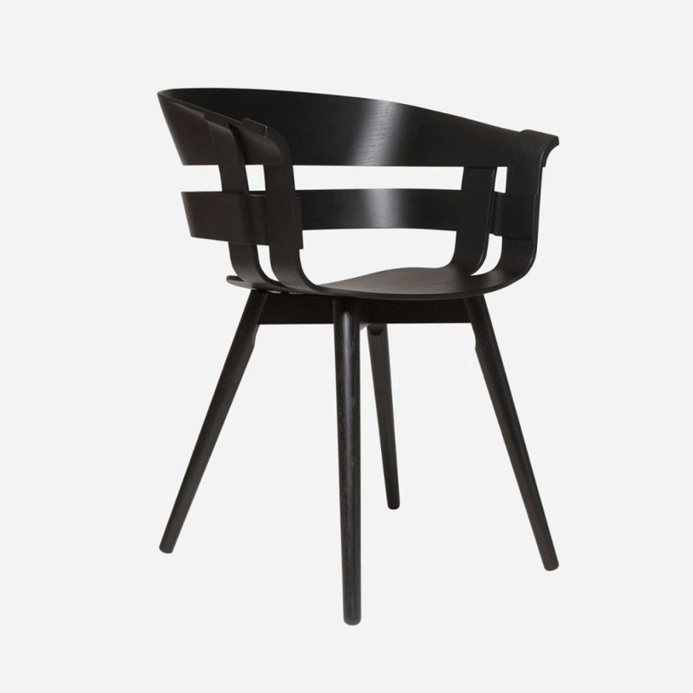 Wick Chair, 57 x 50.5 x 75cm, Black-0