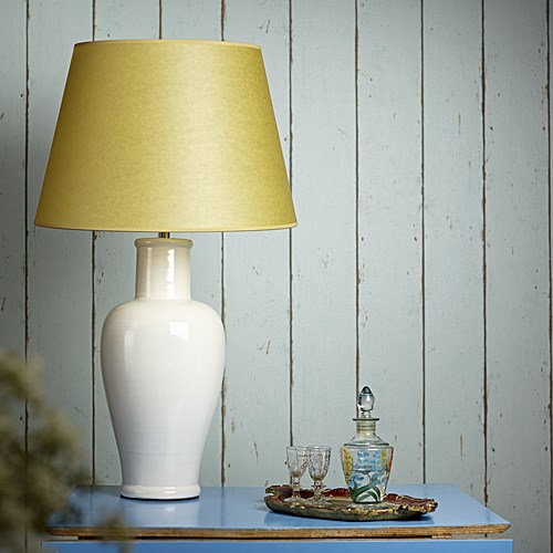 Lolita Medium table lamp - base only, H44 x W18cm, stone-0