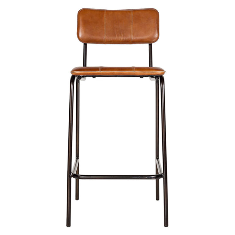 Ukari Counter Chair, Aged Tan-5