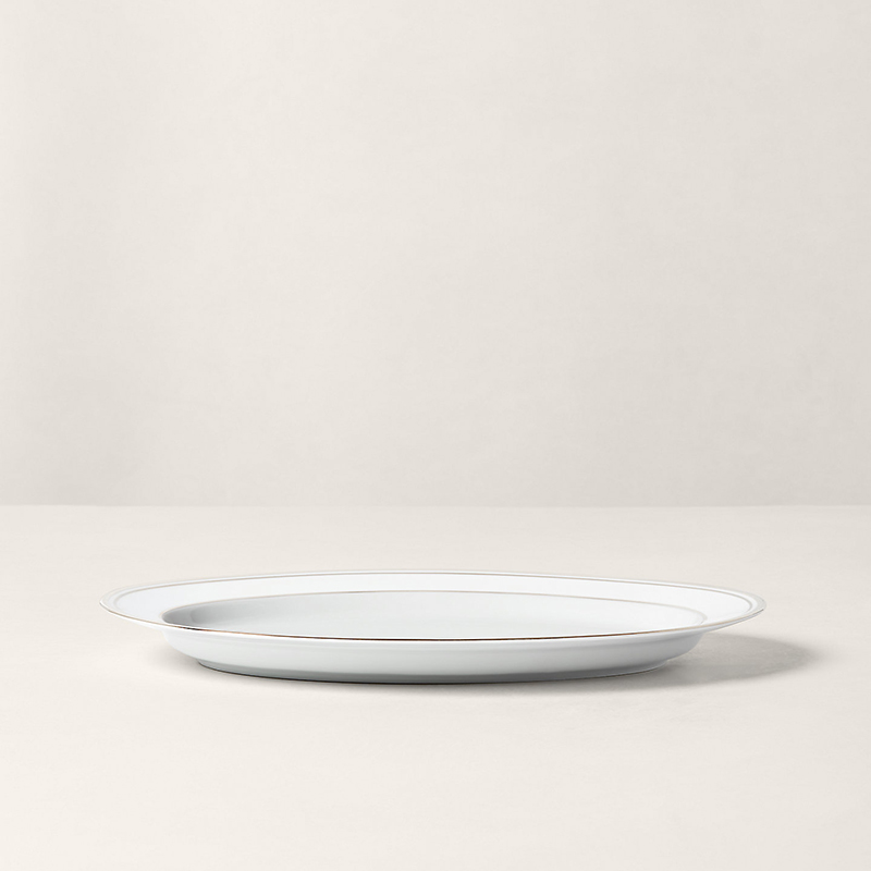 Wilshire Oval Platter, D25cm, Platinum-3